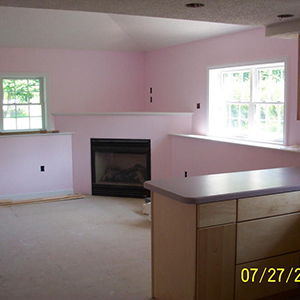 A new family room, deck, and in-law apartment in Dracut, MA